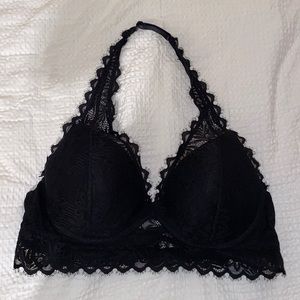 Lightly lined VS Pink Lace Bralette